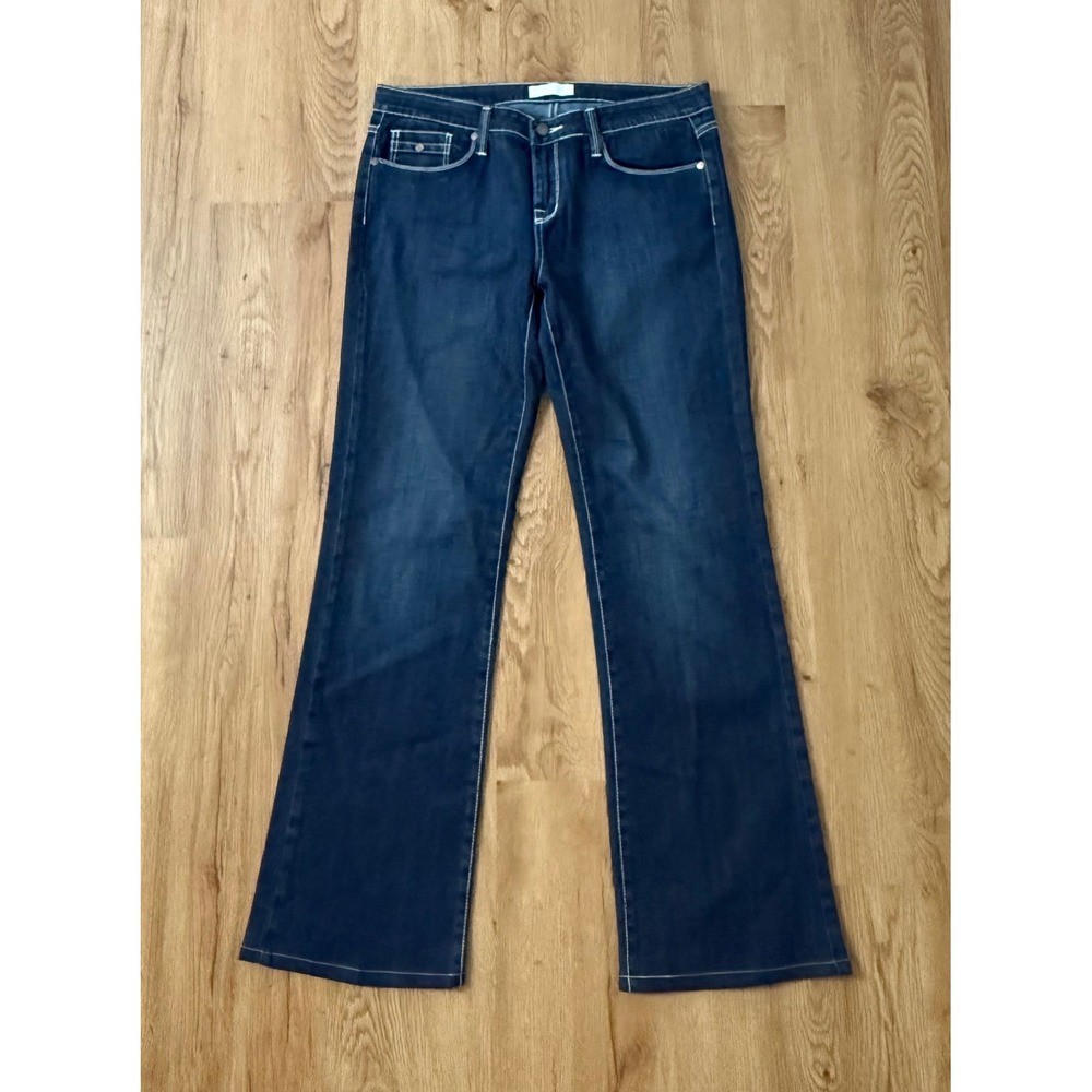 Aristocrat Premium Luxury Denim Women's Size 32 Dark Wash Bootcut Jeans USA